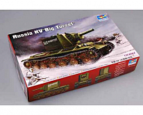 Сборная модель Танк КВ2 с башней МТ1 135