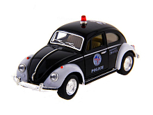 Машина Kinsmart  Volkswagen Classical Beetle Police инерция 112шт 132 бк