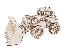 Деревянный конструктор Lemmo Трактор Бульдог, 262 детали