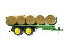 Прицеп для трактора Double Eagle для перевозки рулонов сена 116