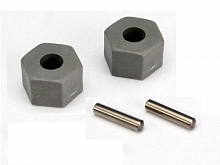 Шестигранник колеса 2шт, ось фиксации 2шт