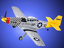 Радиоуправляемый самолет Art-Tech P-51D Mustang RTF