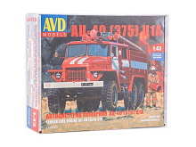 Сборная модель AVD Пожарная цистерна АЦ40375Ц1А, 143