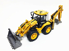 Металлический колесный экскаватор HUI NA TOYS 150