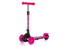 Самокат трехколесный Zumba  чёрнорозовый