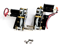 Редуктора Taigen цинк 3в1, 18kRPM для танков M41 Bulldog, M26 Pershing с втулками и моторами380
