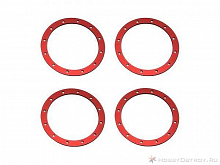 Кольца крепления шин, red 4шт