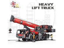 Радиоуправляемый конструктор RCM тяжёлый кран 4885 деталей