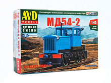 Сборная модель Узкоколейный мотовоз МД542