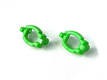 Капролоновые держатели поворотных кулаков для Remo Hobby 116, зеленые, тюнинг  2 шт