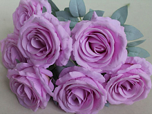 Картина мозаикой 15х20 ФИОЛЕТОВЫЕ РОЗЫ 9 цветов