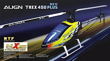 Радиоуправляемый вертолет Align T-Rex 450 Plus DFC Super Combo (AC Charger) обновленная версия, RTF