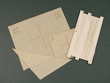 Комплект парусов для модели Pinta, 196