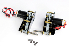 Редуктора Taigen цинк, 3в1, 18kRPM для Panther G plastic  Jagdpanther с втулками и моторами380