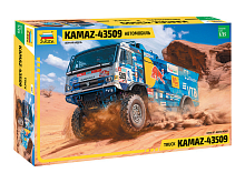 Сборная модель ZVEZDA Автомобиль KAMAZ43509 KAMAZmaster, 135