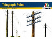 Сборная модель Аксессуары Телеграфные столбы 135, шт