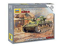 Сборная модель ZVEZDA Немецкий огнеметный танк PzKfw III, 1100