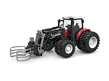 РУ фермерский трактор Korody с погрузчиком тюков, двойные колеса 124 24G 6CH RTR