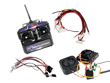 Система радиоуправления Taigen танковая 24G V30 полный комплект