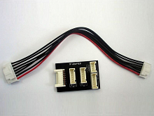 Балансировочный разъем LiPo с кабелем HUB  4 in 1 TP Adapter