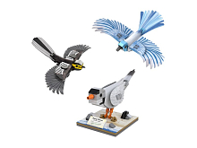 Конструктор CaDA ELEMENTS Птицы 350 деталей
