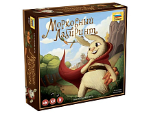 Настольная игра ZVEZDA Морковный лабиринт, семейная