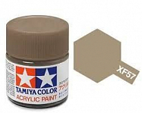 Краска Tamiya XF57 Buff акриловая, 10 мл
