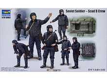 Сборная модель Солдаты советские  Scud B Crew 135, шт