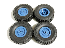 Колесо в сборе WPL 4 шт для моделей B14, B24, C14, C24