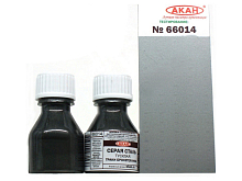 Краска АКАН металлик Серая сталь тусклая, 10 мл