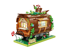 Конструктор CaDA лесной вагончик 737 деталей