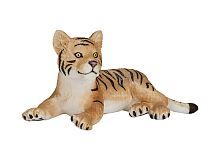 Фигурка KONIK Тигренок лежащий