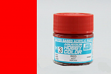 Краска акрил для пластика тм MRHOBBY  10мл  RED