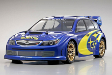Радиоуправляемая автомодель для туринга Kyosho Fazer EP Subaru WRC 4WD 24GHz 110 RTR