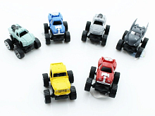 Машина инерционная KLX500151 Stunt 360 SUV Bigfoot 4WD в асс, 12 шткор