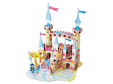 3D пазл из пенокартона КАРАМЕЛЬНЫЙ ЗАМОК МИНИ СЕРИЯ 29 деталей