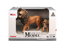 Набор фигурок животных MASAI MARA MM211125 серии Мир диких животных Семья львов, 2 пр