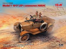 Сборная модель ICM Model T 1917 LCP с экипажем ANZAC, 135