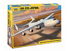 Сборная модель ZVEZDA Советский транспортный самолёт АН225 МРИЯ, 1144