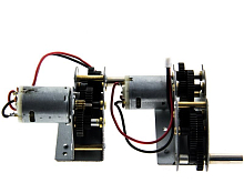 Редуктор левый и правый для танка КВ1 с подшипниками и Моторами металл