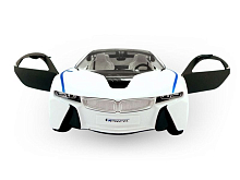 Радиоуправляемая машина MZ BMW i8 2138D 114 джойстик, открываются двери акб