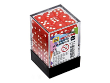 Набор красных игровых кубиков ZVEZDA D6, 12мм, 36 шт