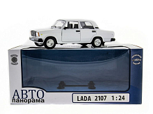Машина АВТОПАНОРАМА ВАЗ 2107,124, Pull Bаck механизм, вк 101222 cм