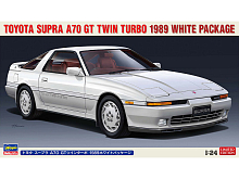 Сборная модель Hasegawa Toyota Supra A70 GT TwinTurbo 1989, 124