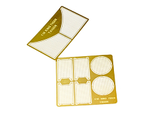 Металлические сеточки фототравление для Моторного отсека и навесные противоминные экраны для King