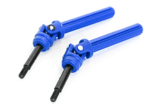 Карданные привода задние для Remo Hobby MMAX, EX3 110, тюнинг, синие