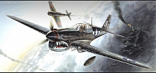 Сборная модель Самолёт P40MN Warhawk 172