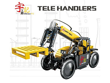 Радиоуправляемый конструктор RCM вилочный погрузчик 1458 деталей