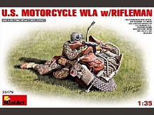 Сборная модель Стрелок с мотоциклом 135