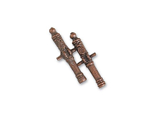 Старинная пушка 30 мм 3 шт